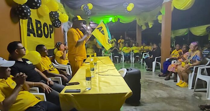Brunswijk: “We require greater strength! We are aiming to secure over 6,000 votes in Nickerie.”