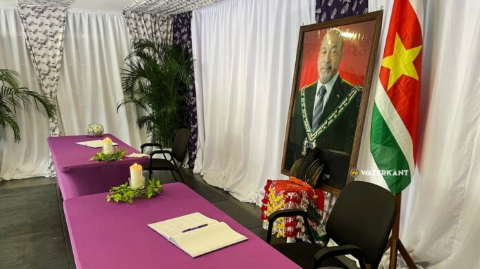 Abrahams: “De uitvaart van Bouterse kan mogelijk plaatsvinden op 3 of 4 januari; alles is afhankelijk van de vrijgave van het lichaam door het Openbaar Ministerie.”