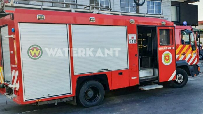 Kinderen hebben een woningbrand veroorzaakt door het afsteken van vuurwerk.