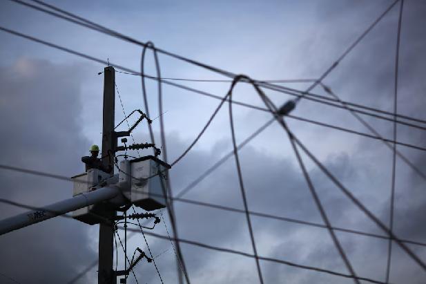 Puerto Rico verwelkomt het nieuwe jaar in duisternis.
