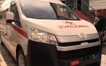 In de eerste week van januari worden er 10 ambulances geleverd aan zorginstellingen.