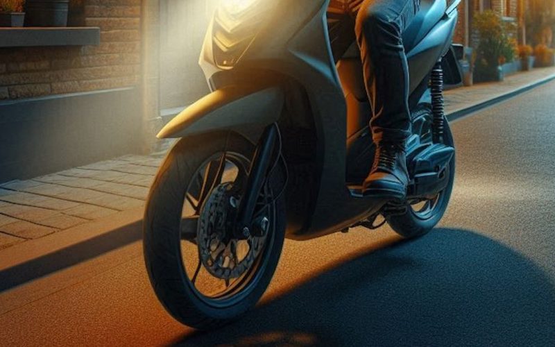 Misdadigers op een scooter berooven jongeman van gouden ketting.