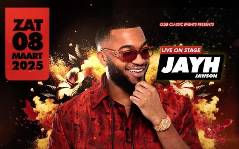 Jayh bij R&B Legends op zaterdag 8 maart in Amsterdam