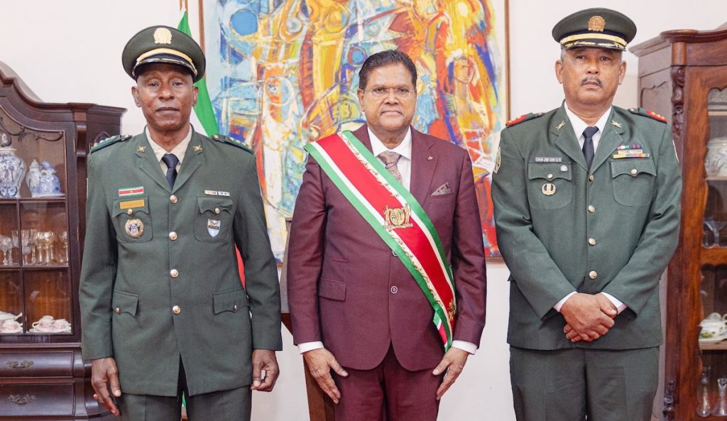 Beëdiging Krijgsraad Suriname