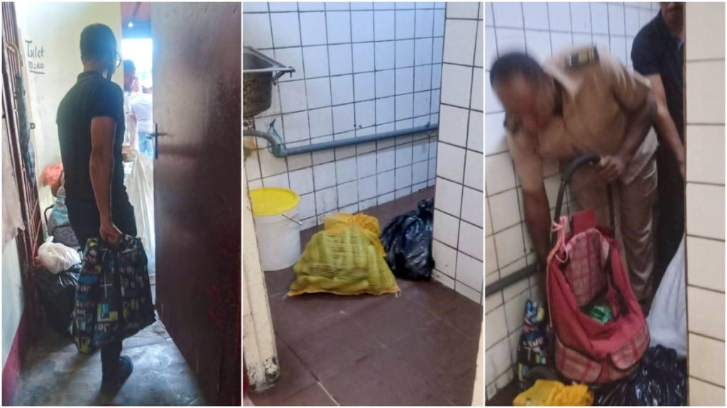 Illegale groentehandel Paramaribo