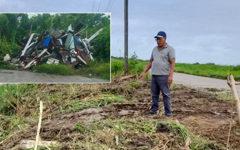 Eigenaar van de vrachtwagen die illegaal afval langs de weg heeft gedumpt, geïdentificeerd en afval verwijderd