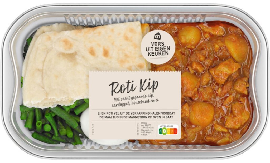 Roti kip masala kant-en-klaar test