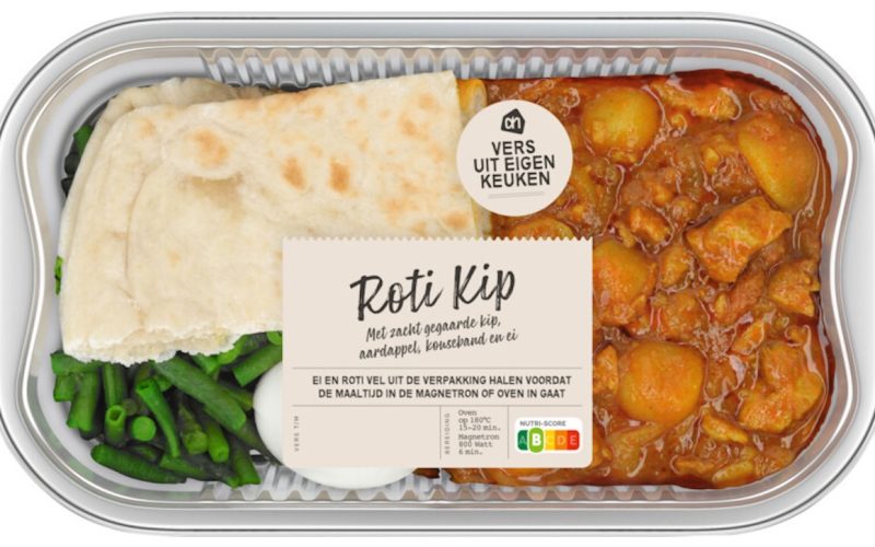 Test: ‘Albert Heijn huismerk is de smakelijkste kant-en-klare roti kip van Nederland’