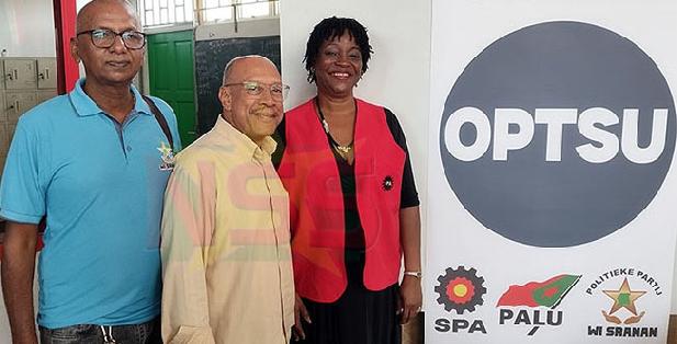 Politieke samenwerking OPTSU Suriname