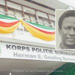 Inspecteur Herman Gooding politiebureau Suriname