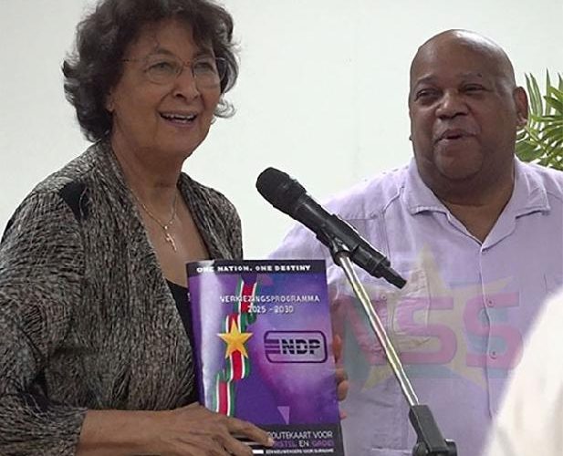 NDP lanceert verkiezingsprogramma 2025-2030 in Ocer