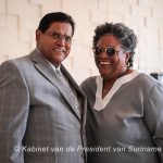President Santokhi attends AI discussion at CARICOM.