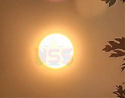 Zon en bewolking wisselen elkaar af