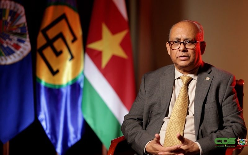 Albert Ramdin is nu de enige sollicitant voor de leiderschapsrol van de OAS.