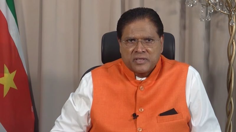 Boodschap van de president met betrekking tot Navratri