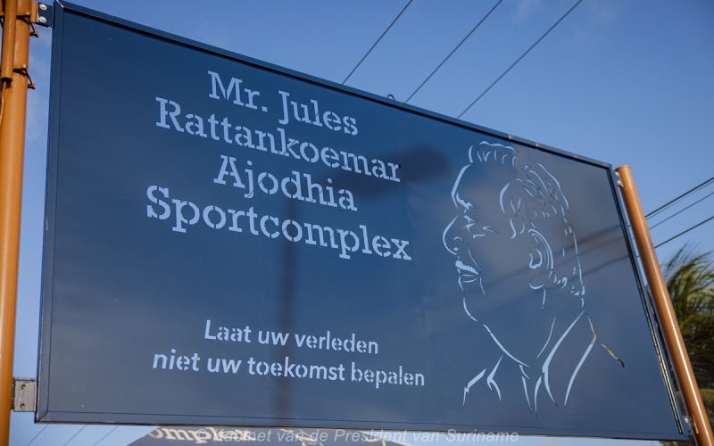 Sportcomplex Leiding 9A ontvangt nieuwe naam ter nagedachtenis aan Jules Ajodhia