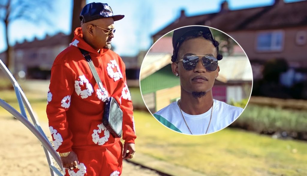 Afbeelding: ChevoBeatz aan het werk in de studio