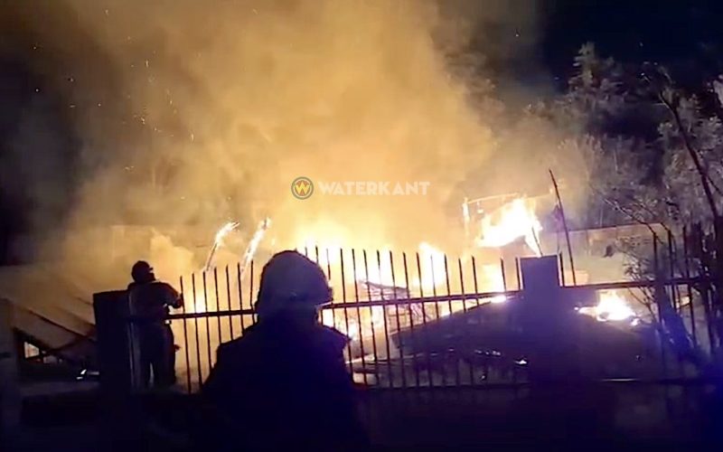 Ventilator leidde tot woningbrand: huis totaal verwoest