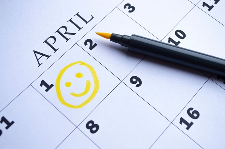 1 april: zend de gekke waar je maar wilt