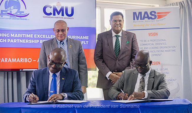 President Santokhi – Investering in maritiem onderwijs voor wereldwijde erkenning
