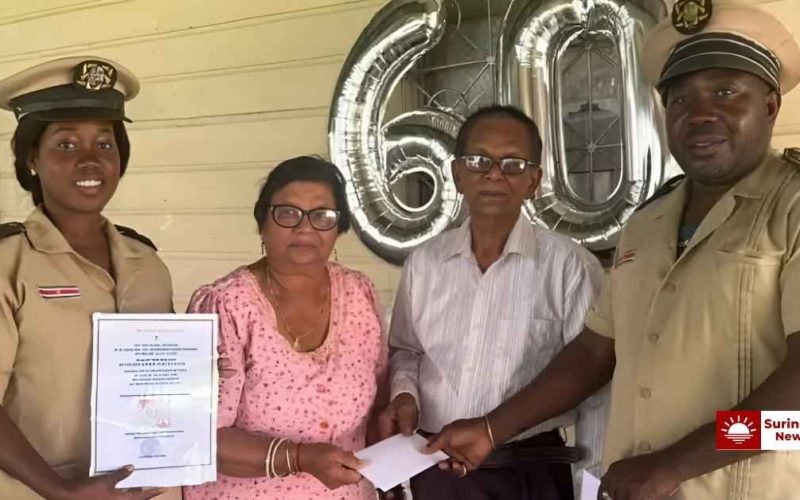Echtpaar Chote-Bhatoe Viert 60 Jaar Huwelijk