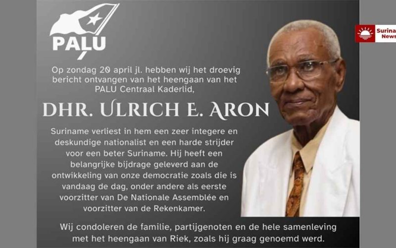 PALU: Ulrich Aron – betrokken tot het einde toe