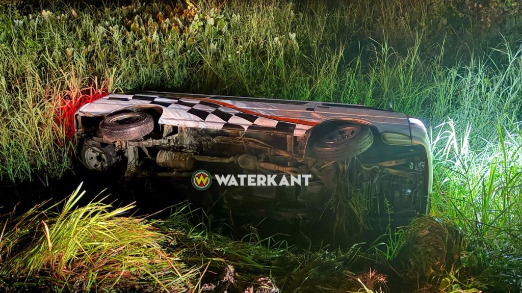 Een weergave van het Tout Lui Fautkanaal, waar het incident plaatsvond.