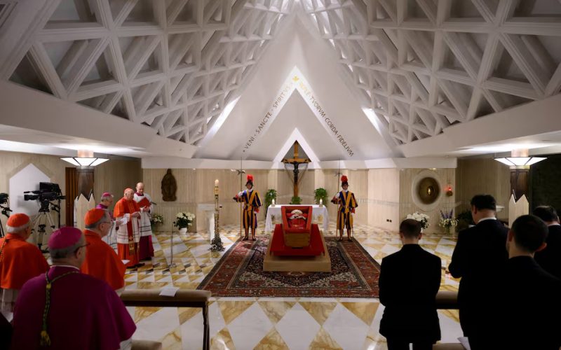 Paus Franciscus zal zaterdag begraven worden.