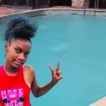 Kaarsenceremonie in Paramaribo voor Adrianna Young, georganiseerd door de Guyanese gemeenschap.