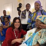 Martha Dap benoemd tot Lid in de Orde van Oranje-Nassau voor haar inzet voor de Surinaamse gemeenschap sinds 1974.