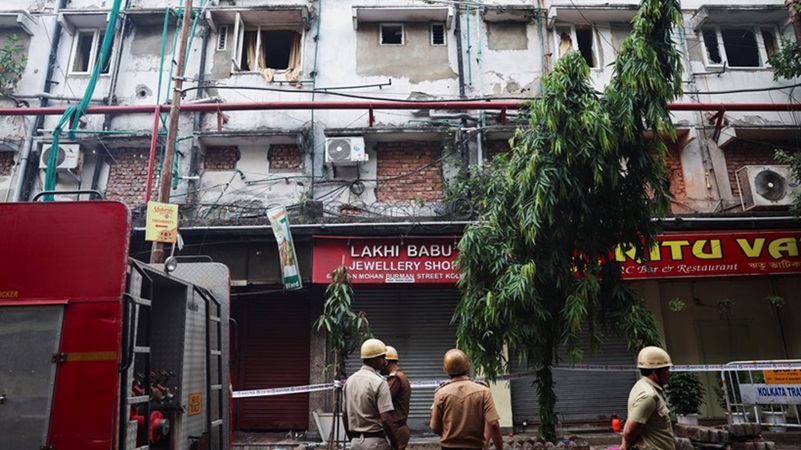 Minstens 14 slachtoffers bij brand in hotel in India