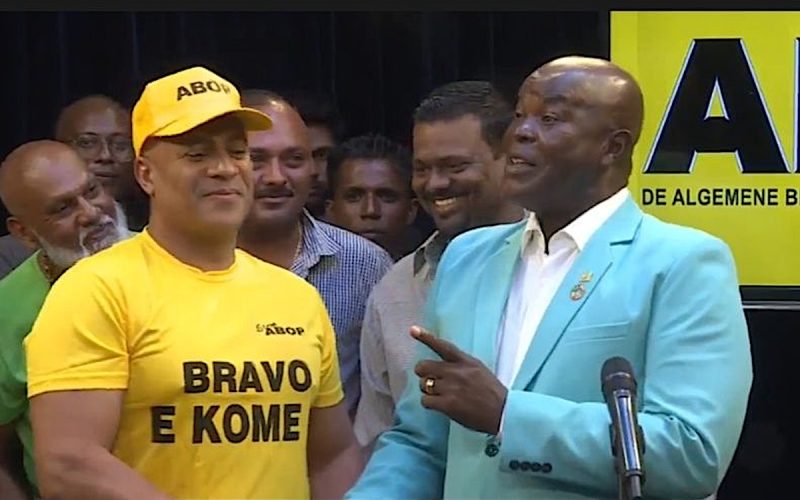 Rodney Bouterse stapt uit de VHP en voegt zich bij de ABOP