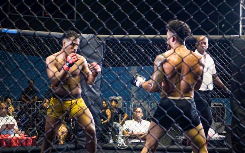 Shaquille van Zichem verliest via TKO door krachtige flying knee van Ernane Leão