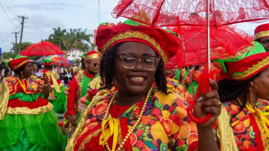 Wandelroute van de 60ste Surinaamse Avondvierdaagse.