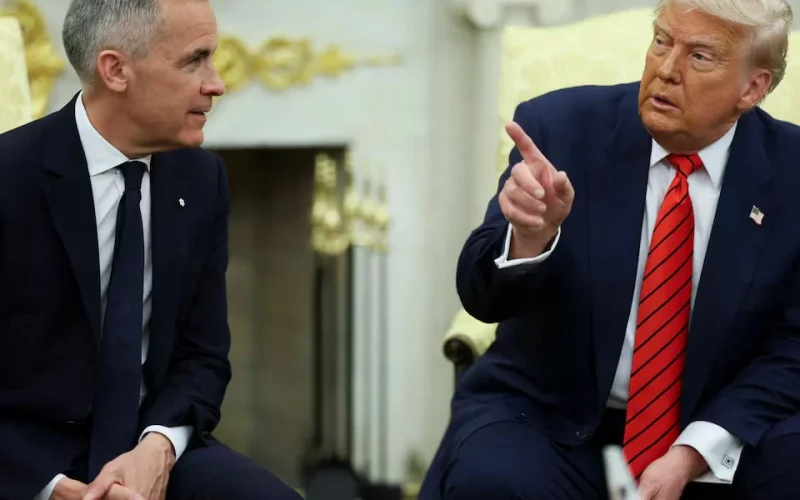 Carney reageert op Trump: Canada is niet te koop