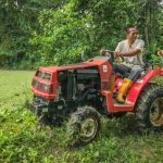 Visueel overzicht van Surinames Groene Ontwikkelingsstrategie en nationale structuurvisie 2025–2050.