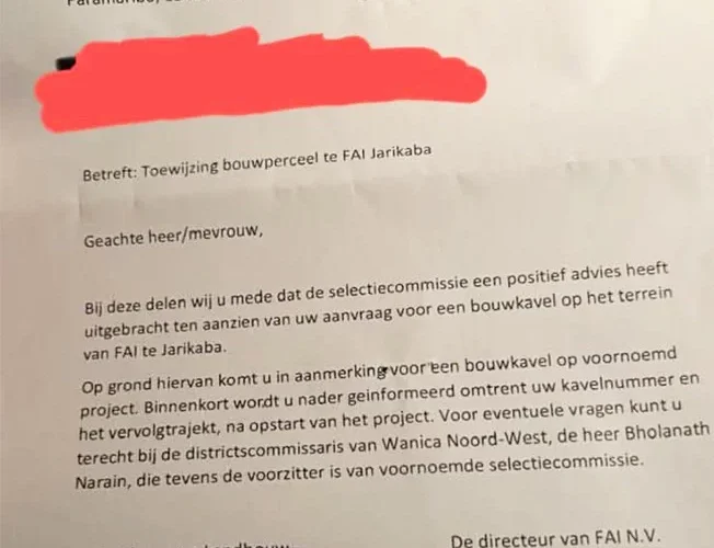 Jogi: Bedrog en onbehoorlijk bestuur bij toewijzing bouwkavels FAI