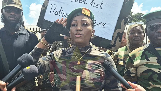 Alice Amafo, Nationaal Leger, criminaliteitsvoorkoming, carrière- en ontwikkelingsleger, Suriname