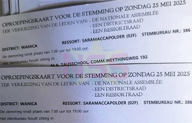 Veiligheid van Oproepingskaarten bij Verkiezingen in Suriname