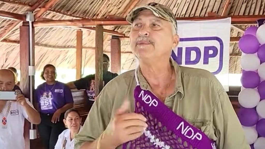 Ramon Abrahams Ondersteunt Ingrid Bouterse-Waldring als Lijstduwer bij NDP