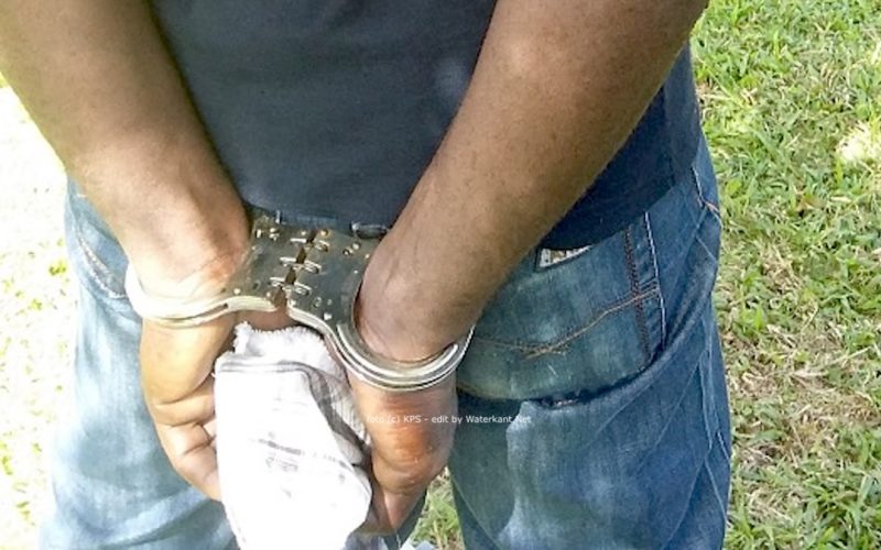Bejaarde dame moet moedeloos toezien hoe ongegeneerde dief rustig goederen steelt
