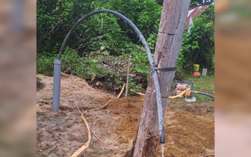 Bewoners sluiten zich samen en graven eigen bronwater in Dangogo