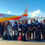 Bodybuildingteam Suriname gearriveerd in Barbados voor Roger Boyce Classic 2025