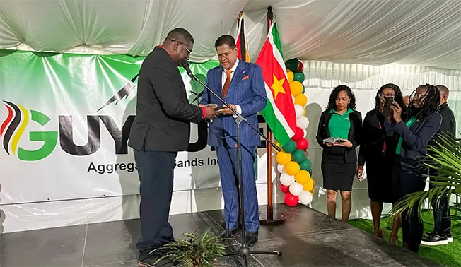 Opening Guysure in Guyana: Economische Groei en Samenwerking