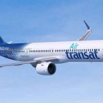 Air Transat Airbus A321LR start directe route van Toronto naar Guyana vanaf december 2025.