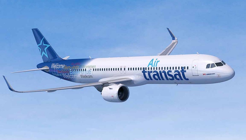 Air Transat Airbus A321LR start directe route van Toronto naar Guyana vanaf december 2025.