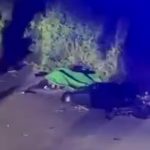 Verkeersongeval tussen bromfietsers tijdens illegale race in het Sabaku-project, Suriname.