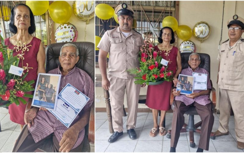 Echtpaar Mohan-Adhin 50 jaar gehuwd