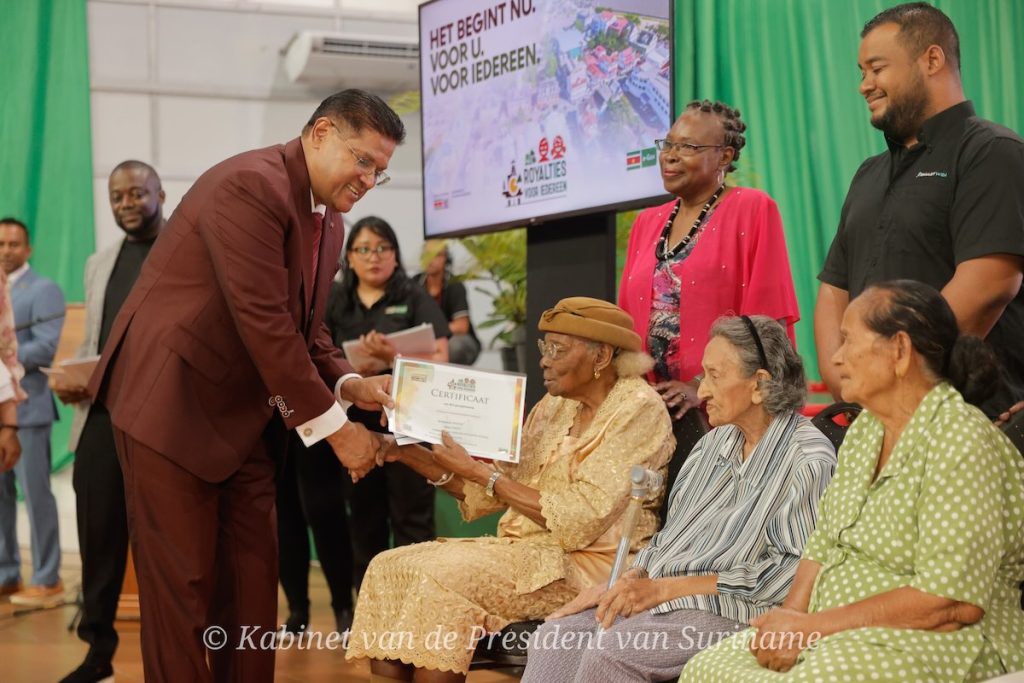 Royalties Voor Iedereen: Betekenisvolle Stap voor Sociaal Welzijn in Suriname