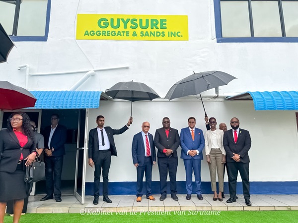 Historische Opening van Grassalco's Buitenlandse Kantoor in Guyana